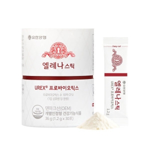 유한양행 엘레나 스틱 UREX 프로바이오틱스 1.2g 30포
