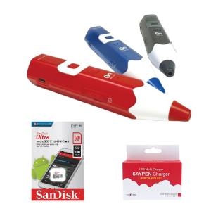 세이펜 태극온펜 64GB (RTT-4000BD) + 전용충전기 + 128GB 외장메모리