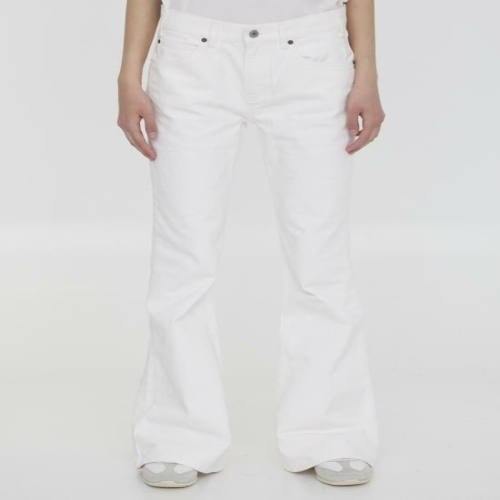 셀린느 스트레이트 팬츠 2N06B360W01OQ WHITE