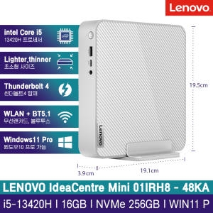 레노버  Mini 01IRH8-48KA Win11Pro [16GB, M.2 256GB] 상품이미지