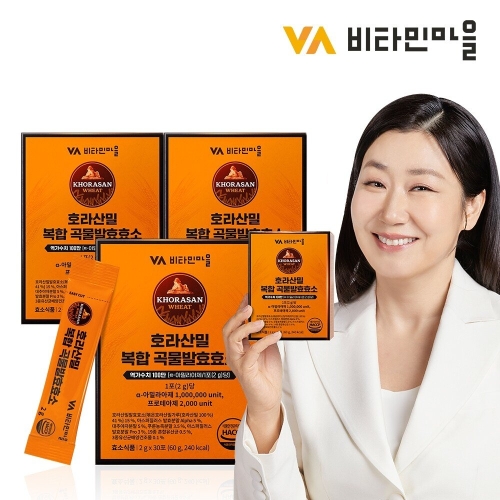 비타민마을 호라산밀 복합 곡물발효효소 30포