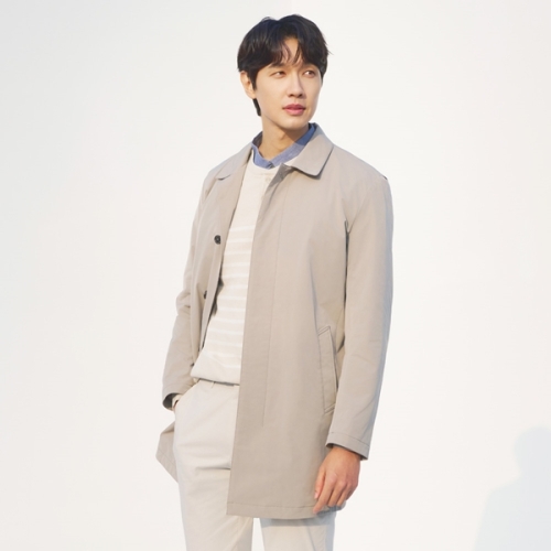 파크랜드 뉴코아산본아울렛 AOT24102 베이지 라이너 탈착 기본에리 트렌치코트