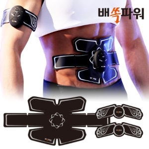 EMS  저주파 무선 복근 마사지기 운동기구 홈트레이닝 복부 운동 배쏙파워 코어 머신 운동 복부 빼는기계