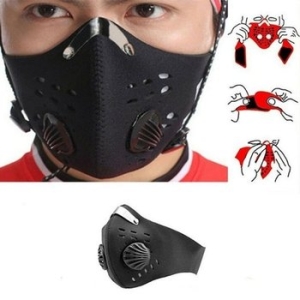 네오프렌 필터 교체형 마스크 방한 자전거 WCEA82E