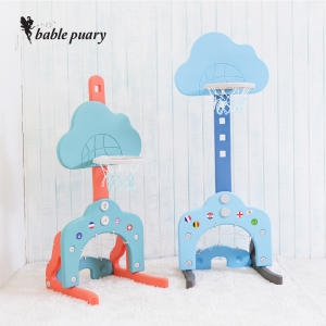 3IN1 유아농구대 어린이놀이터 실내축구