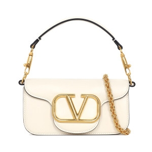 발렌티노 라이트아이보리 VLOGO 로코 스몰 숄더백 3W2B0K53 ZXL I16