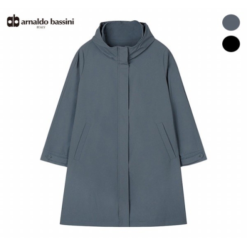 아날도바시니 후드 스트링 트렌치코트 AV10BY02M