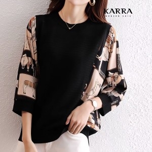 KARRA 럭셔리홀스블라우스_A4S0883