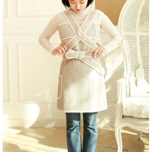 나와니스  베이비꼬 X자형 포대기 체크 여름망사 5부