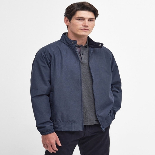 바버 URJU4E007 N2 남성 네이비 Royston 샤워프루프 자켓