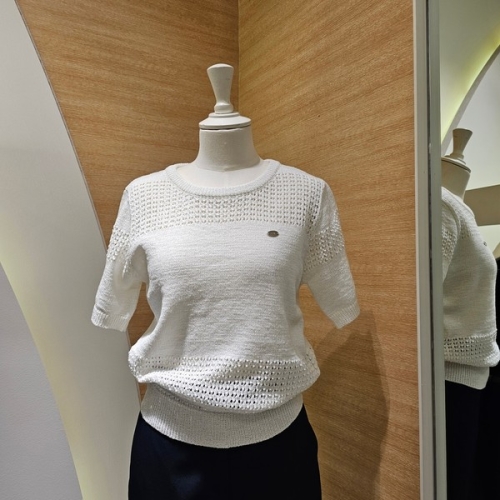 더아이잗 뉴욕 여름최신상 면혼방반팔니트티IP4M1PO781