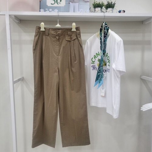 꼼빠니아 핀턱 와이드 팬츠/CAEU4-WPL930C