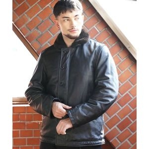 에스티오 HOU N 휴스턴 N 1 레더 자켓 블랙 459114