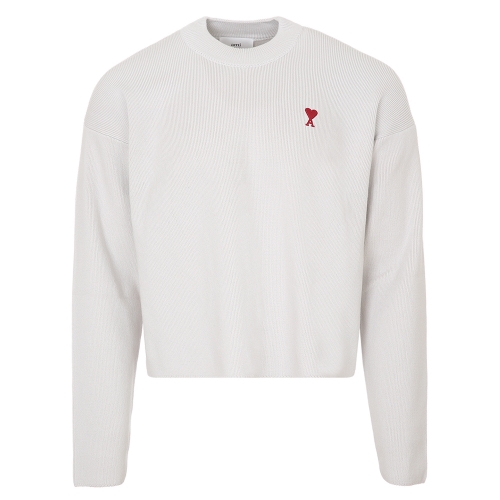 아미 하트 오가닉 코튼 니트 스웨터_UKS046 KN0042 193