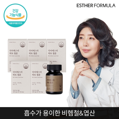 닥터에스더 락토 철분 400mg 60정