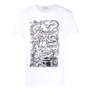 알렉산더맥퀸 로고 프린트 티셔츠 687709QSX88 T 74458710