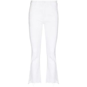 마더 인사이더 크롭 스텝 프린지 진 1157753 T 74468156