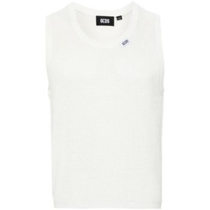 GCDS 와플 니트 민소매 스웨터 A1CM2802KA7 T 74581041