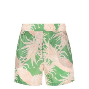 발렌티노 가라바니 파인애플 프린트 스윔 쇼츠 VUH0289KS T 74538100