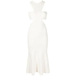 알렉산더맥퀸 슬래시 하네스 골지 니트 드레스 734602Q1A47 T 74595398