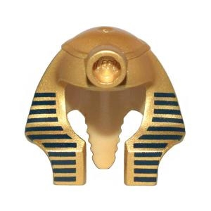 레고  미니피규어 헤드기어 파라오 헬멧 헤드기어 x177pb01