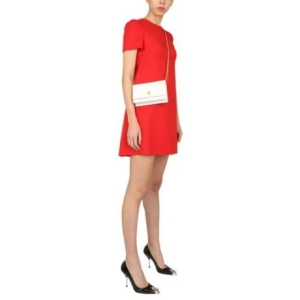 알렉산더맥퀸 SS21 원피스 DRESS WITH CAPE RED 646250 QJAAC6610