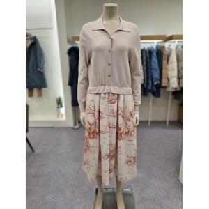 벨리시앙 세이브존07 니트 플레어 원피스 OP2103 S10701824