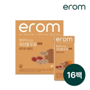 황성주 국산콩 두유 PLUS 호두와아몬드 190ml