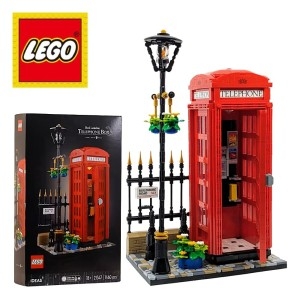 레고  빨간 런던 공중전화 박스 (21347)