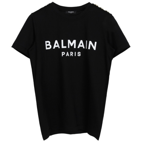 발망 화이트 로고 티셔츠 BF1EF005 BB