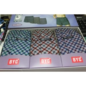 BYC 갱수네 3매입 더블박서 복불복 망주머니 사각