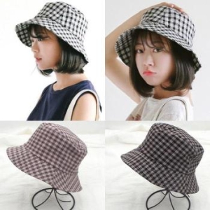 라일리 Rly 클렌 체크 벙거지S837 10265729