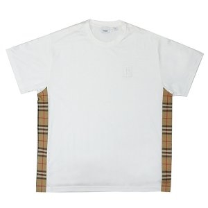 버버리 캐릭 체크 포인트 여성 반팔 티셔츠 80808561