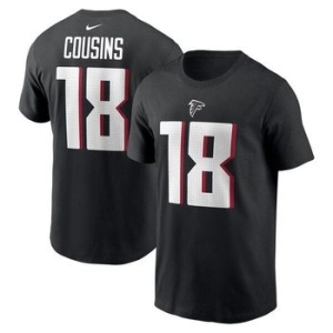 나이키  1042763 NFL 남성 티셔츠 Kirk Cousins Atlanta Falcons Player Name Numbe