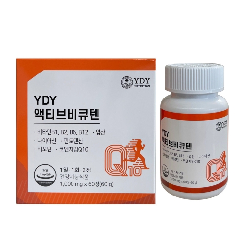 YDY 액티브 비큐텐 B Q10 60정