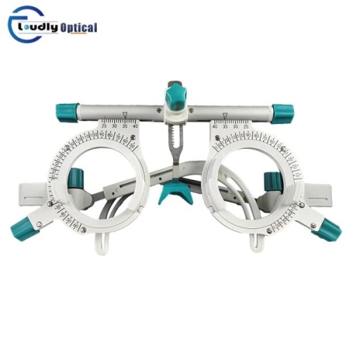 최고  품질 광학 기기 국제 시험 렌즈 프레임 초경량 티타늄 안과용 조정 가능한 AF-5080 제작