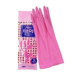 태화  고무장갑 짧은 중단보 (중)