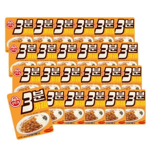 오뚜기  3분 레트로카레 약간매운맛 200g