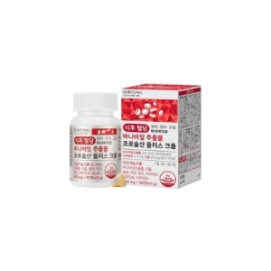 보령컨슈머 식후 혈당 바나바잎 추출물 코로솔산 플러스 크롬 500mg 90정