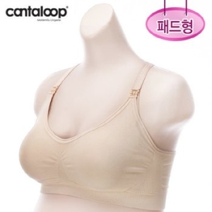 칸탈루프 무봉제 드롭컵 널싱 패드형 수유 브라