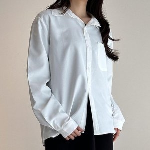 오노마 ONM 데일리 루즈핏 레이어드 여성 포켓 셔츠 14392213