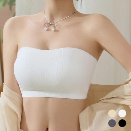 오노마 ONM 여성 캡 내장 오픈숄더 튜브탑 끈없는 이너브라 14392206