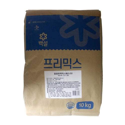 백설 찹쌀호떡믹스 10kg