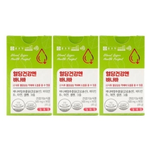 종근당건강 혈당건강엔 바나바 500mg 90정