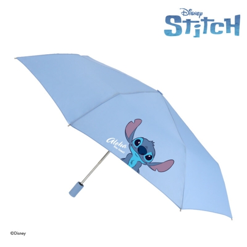 월트디즈니 스티치_55 포인트 소프트폴드 완전자동우산 소라 NUDNU70007 블루