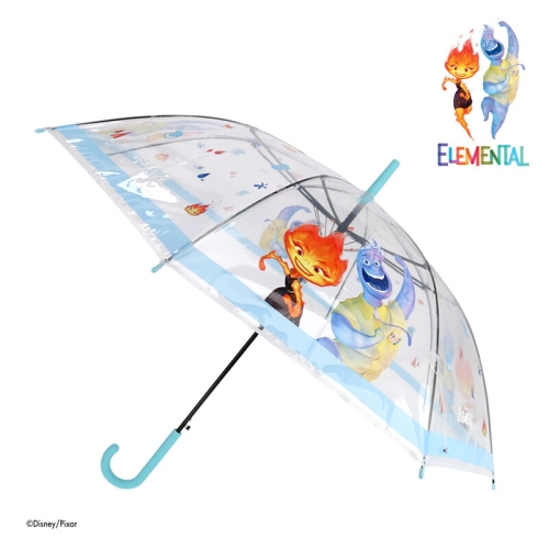 월트디즈니 엘리멘탈_60 엠버 앤 웨이드 POE 우산 블루 NUDNU80003
