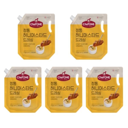 청정원 정통 허니머스타드 드레싱 소스 2kg