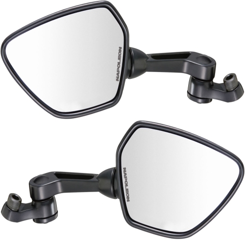 타낙스  2 10 mm AOS-104-BB 오토바이 미러 나폴레옹 상어 미러 알루미늄