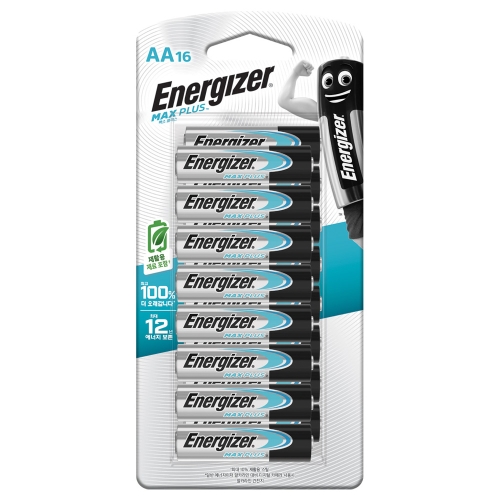에너자이저  맥스 플러스 AA 건전지 1개 16개입
