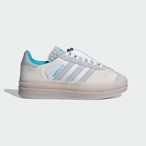 아디다스 IH9992 OP GAZELLE BOLD W Women Originals 클라우드 화이트 Light 블루 Solid Grey